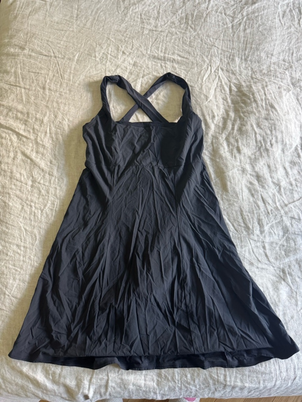 Outdoor Voices Exercise Crossback Skater Dress